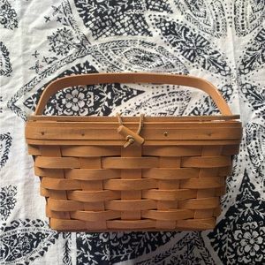 Longaberger 1995 Heartland Small Purse Basket in Classic Handwoven Ohio USA